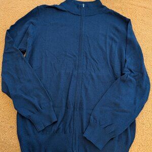 Charles Tyrwhitt Merino Wool Full Zip Sweatshirt